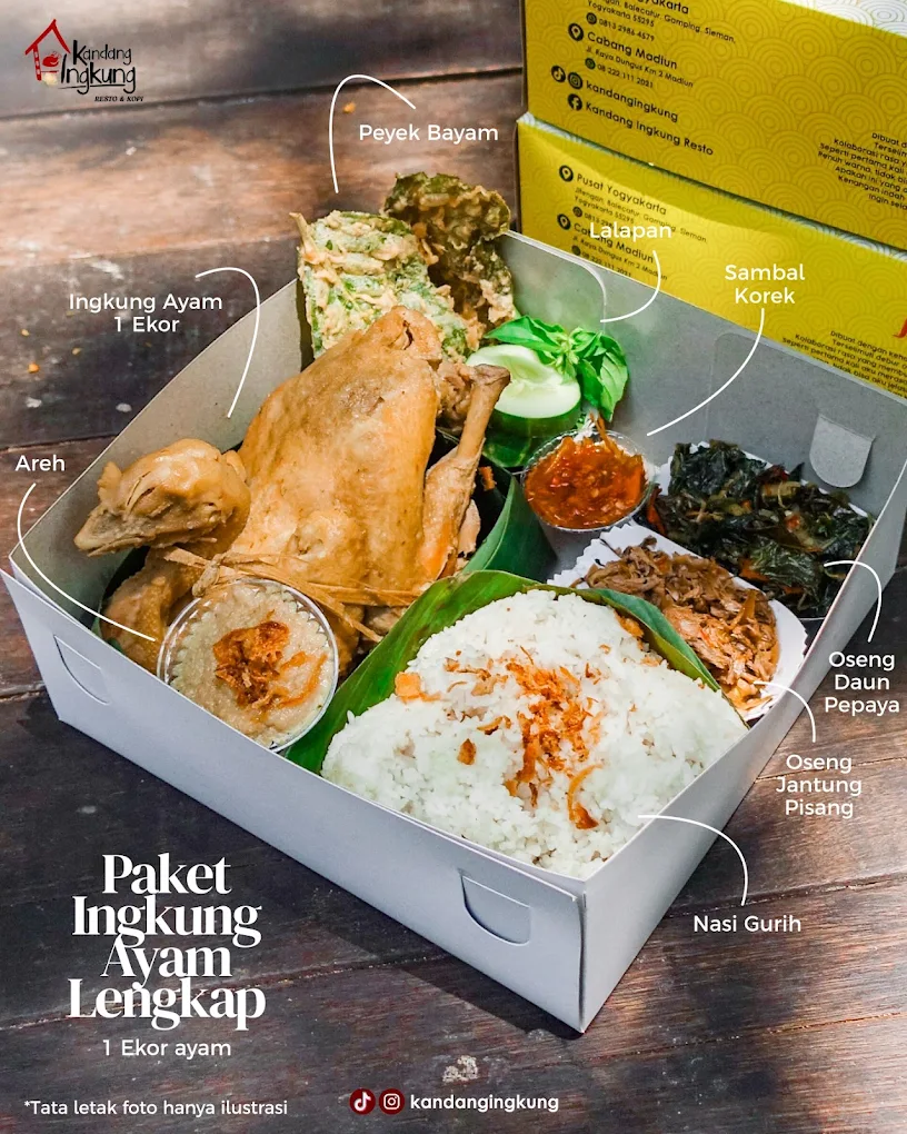 pemandang sekilas masakan kandang ingkung semarang
